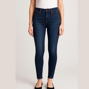 J Brand 13” WAIST Skinny Low Rise Denim Jeans, Blue, Size 26.